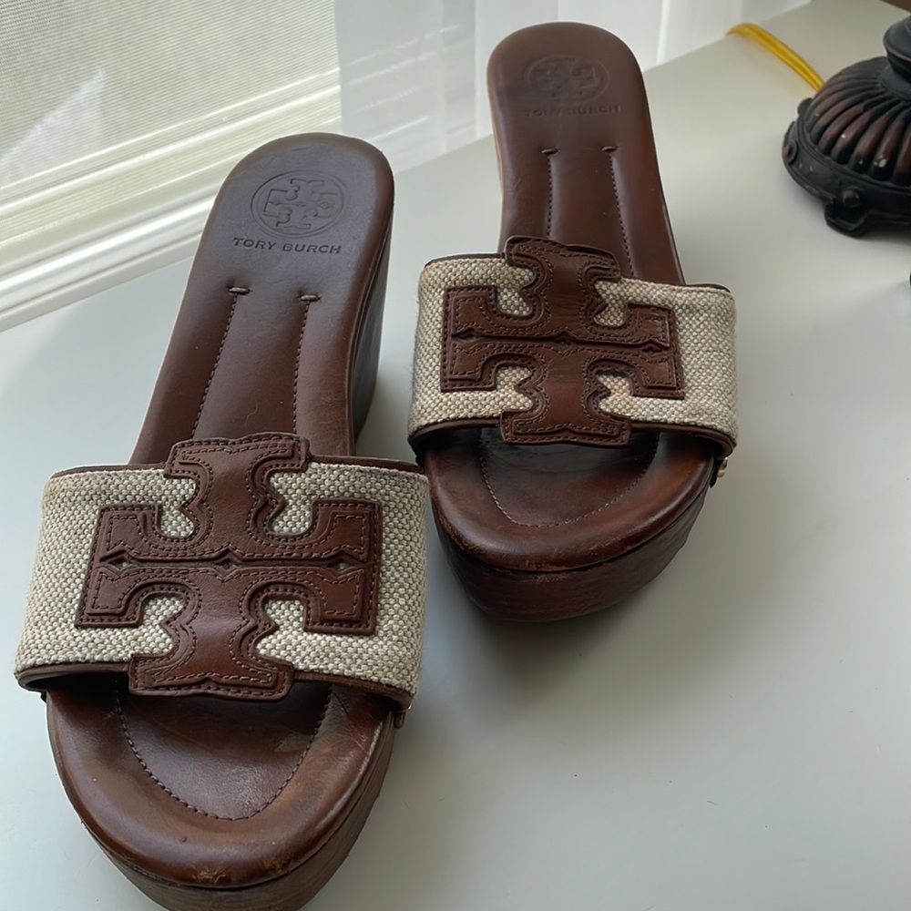 Tory Burch Patty Canvas platform
